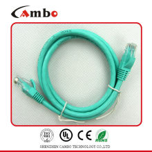 Cat6 Patchkabel UL Liste CMP / CMR Fabrik 26awg stranded blank Coper 7 * 0.2mm Verkabelung cat6